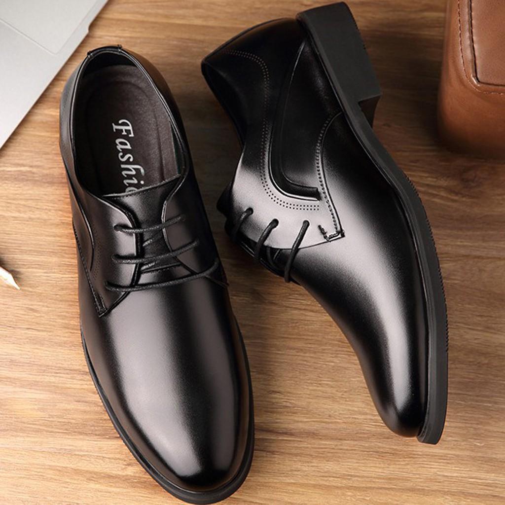 Giày da bò thật cao cấp nam thời trang 20395