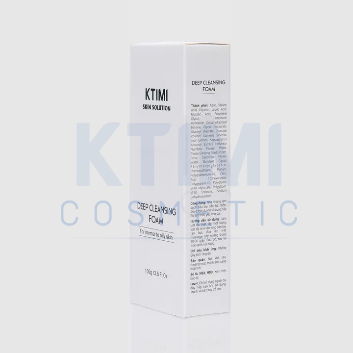  KTIMI Deep Cleansing Foam - Sữa Rửa Mặt Ktimi