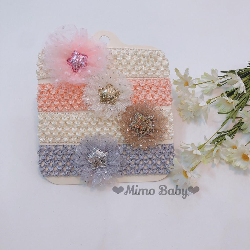 Băng đô cho bé - Bản thun to ngôi sao