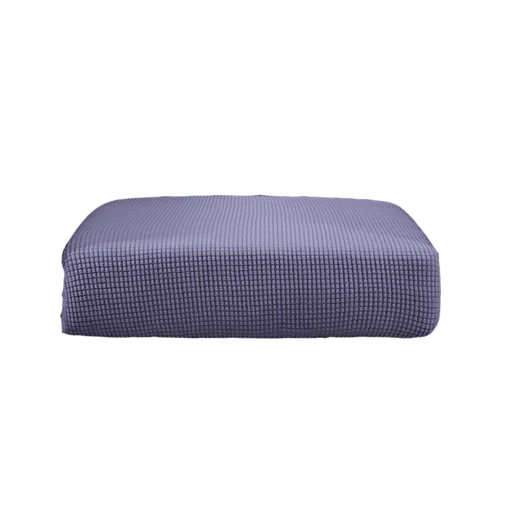 2Pcs Gray _Size S &M Sofa Futon Seat Cushion Couch Slipcover