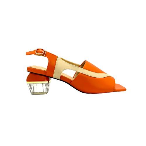 Sandal gót vuông nữ Calila JM JSD20003