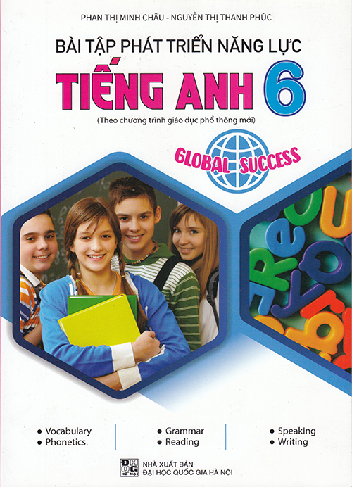 Sách - Bài tập phát triển năng lực Tiếng Anh 6 - Global sucess