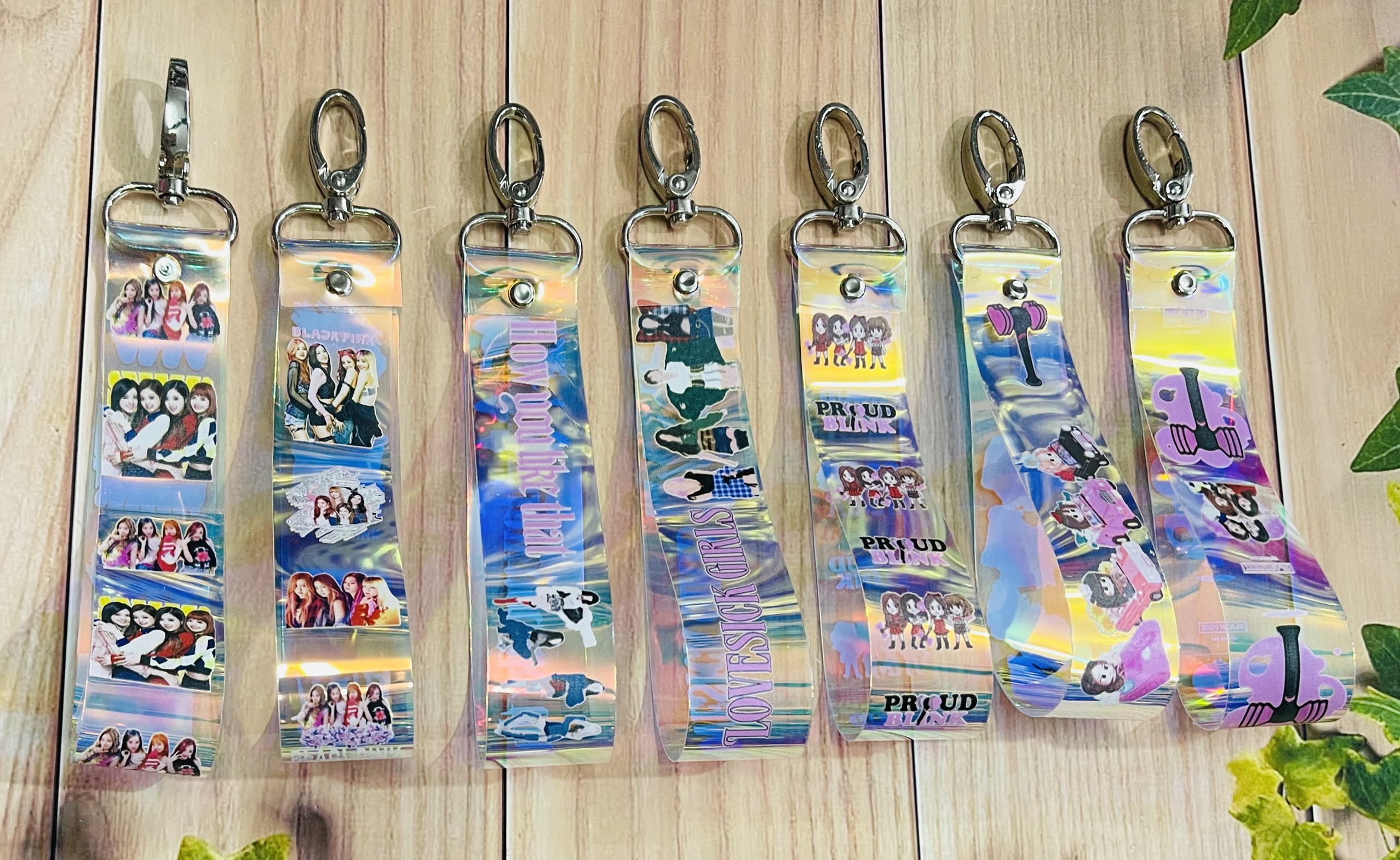 Móc khoá nametag hologram BLACKPINK