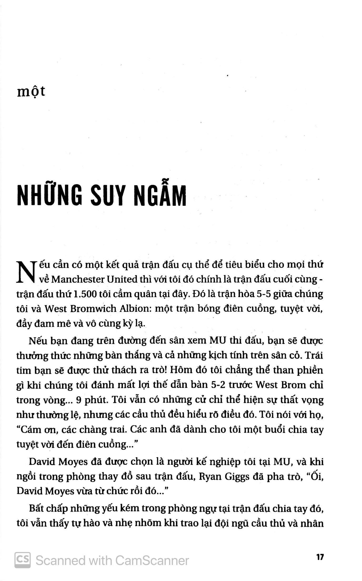 Sách Hồi Ký Alex Ferguson (Tái Bản)
