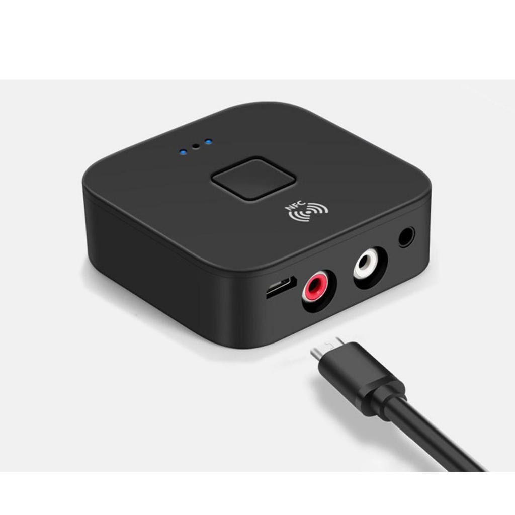 Wireless Bluetooth Receiver 2- 3.5mm Aux Audio Receiver Adaptor
