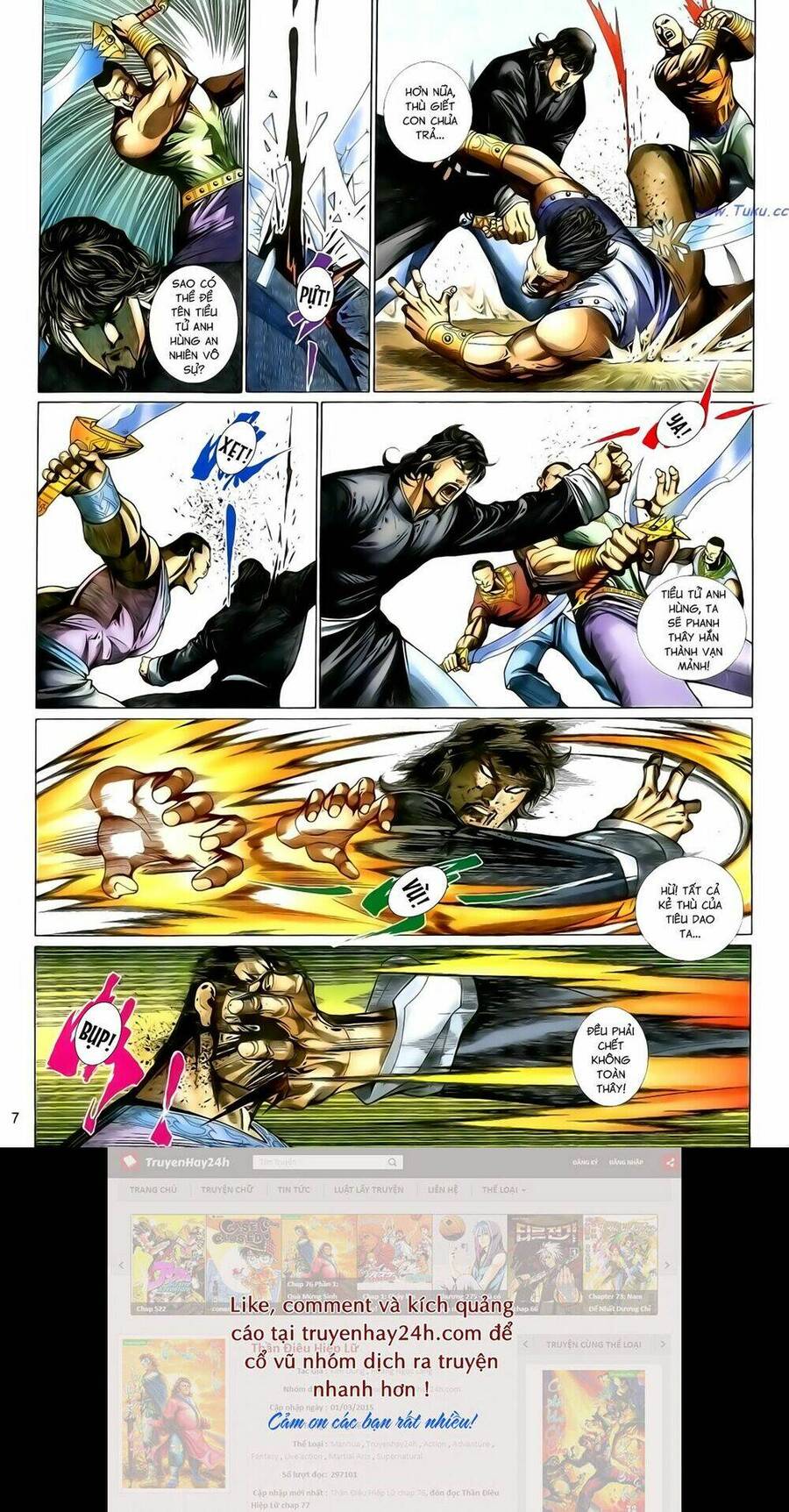 anh hùng vô lệ chapter 129 7