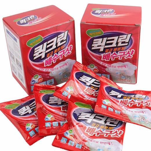 Bột thông tắc cống, ống nước Hàn Quốc