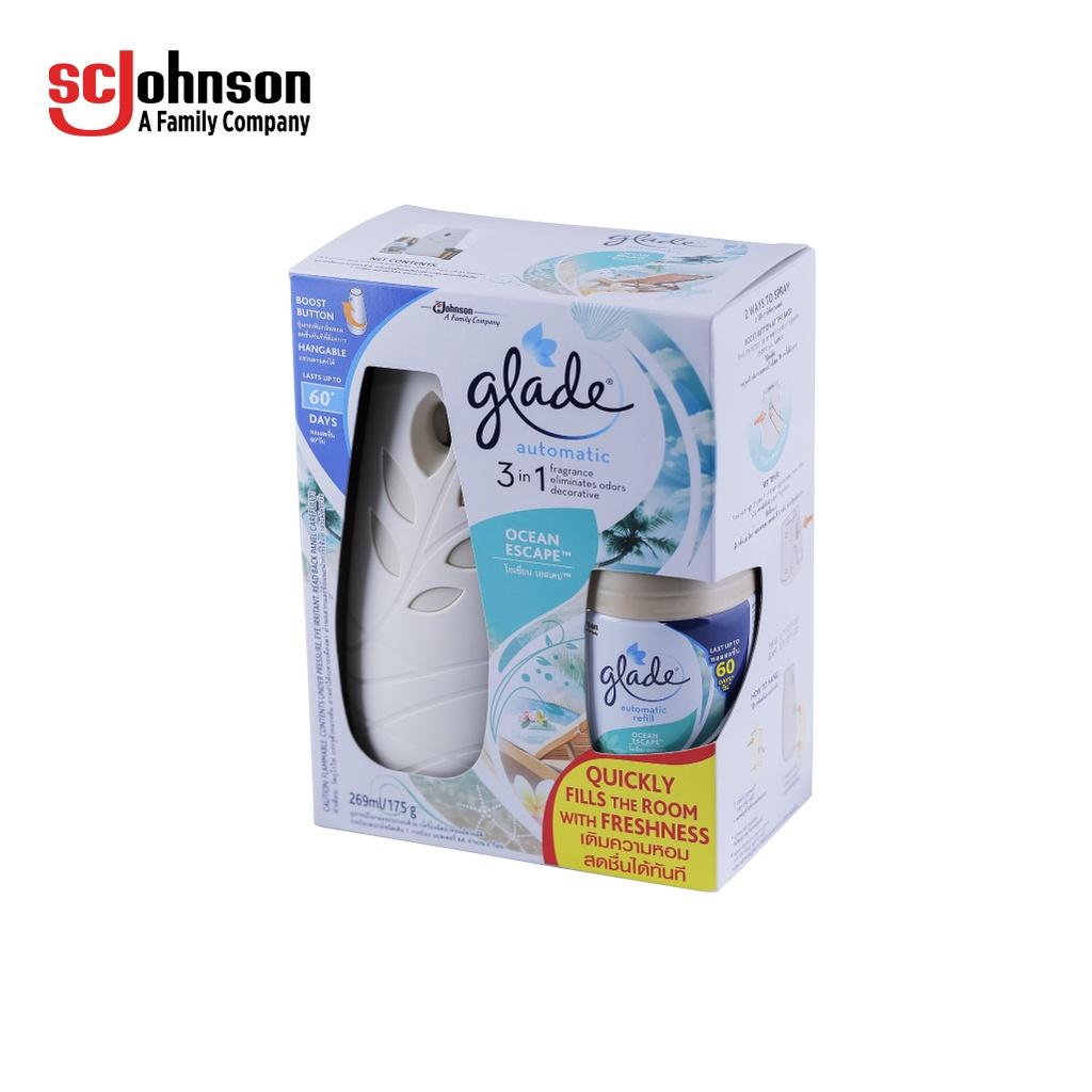 GLADE Xịt thơm phòng tự động Hương Biển Phiêu Bồng 175g