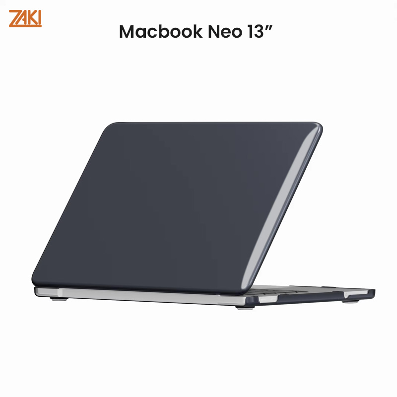 Ốp bảo vệ cho MacBook Neo 13″ ZAKI SlimFit Crystal Case - Hàng Chính Hãng