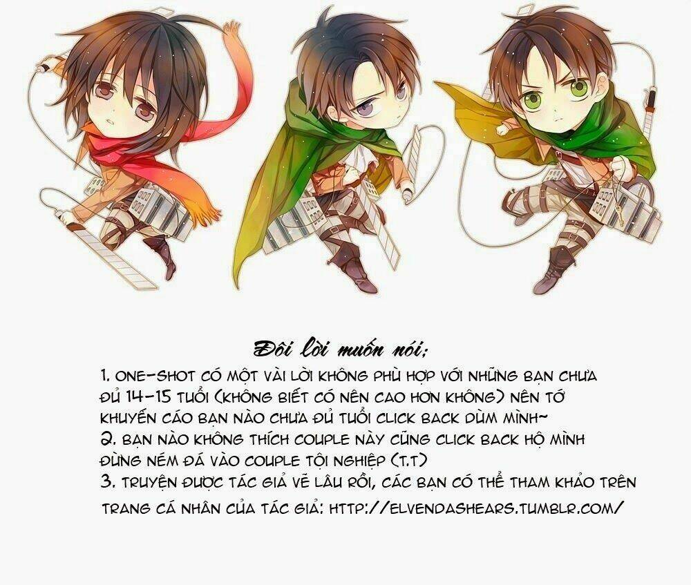 đại chiến titan - doujinshi về cuộc tình tay 4 chapter 6.5 1