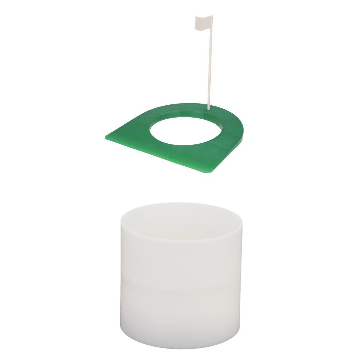 2 Backyard Indoor Golf Putting Cup With Flag & Golf Hole Cup