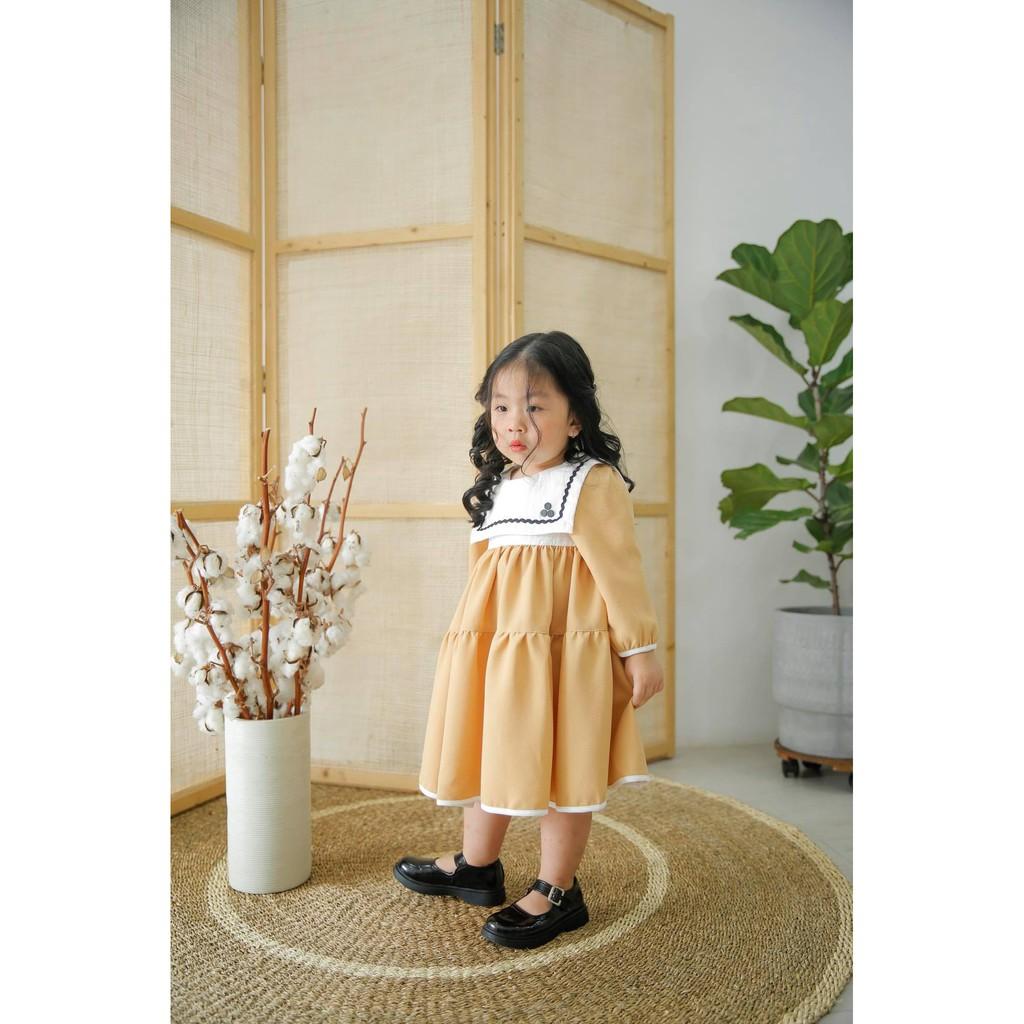 NEW ITEM- ĐẦM THÙY THỦ NÂU TAY DÀI
