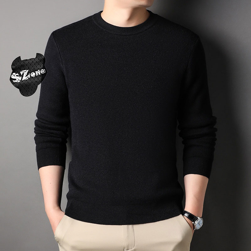 Áo len nam cổ tròn, phong cách và ấm áp cho mùa đông
