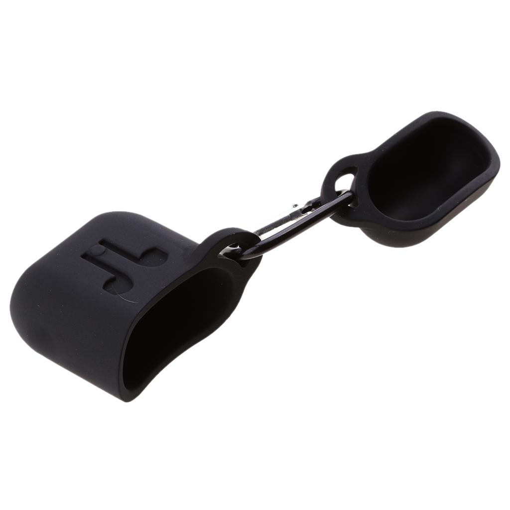 Silicone Protective Cover Case & Metal Keychain for   Black