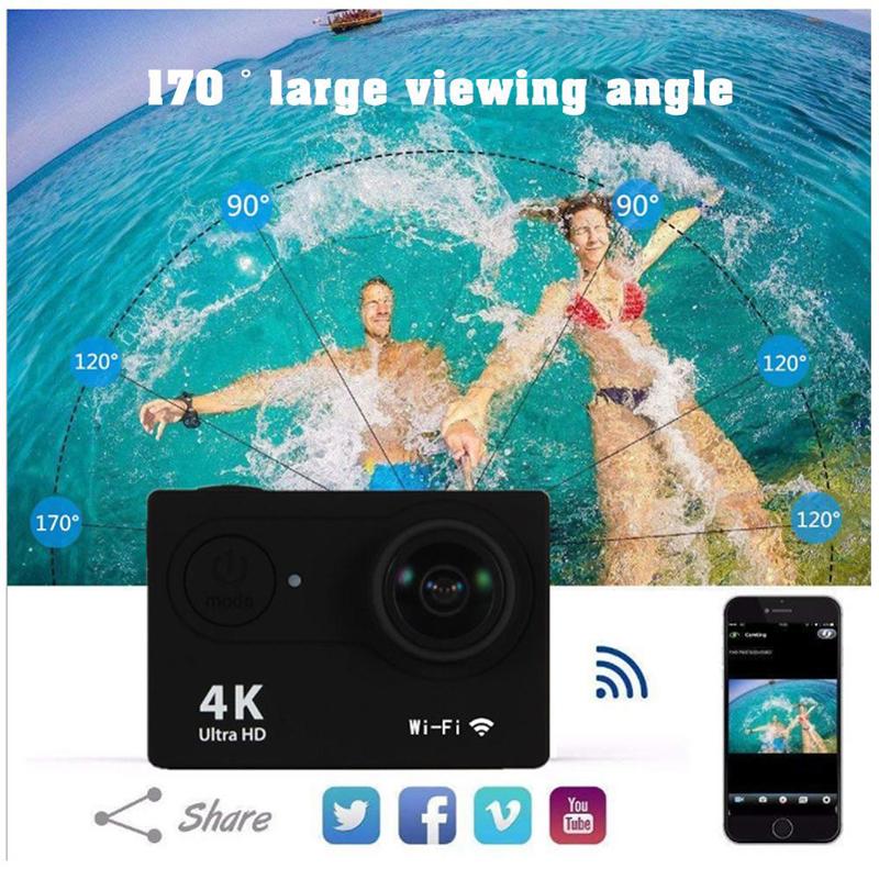 Camera hành động Ultra HD 4K/30 khung hình/giây