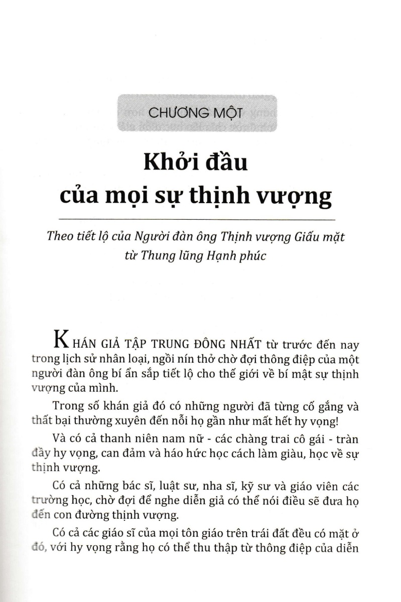 Chìa Khóa Vạn Năng Của Sự Thịnh Vượng (Sbooks) 