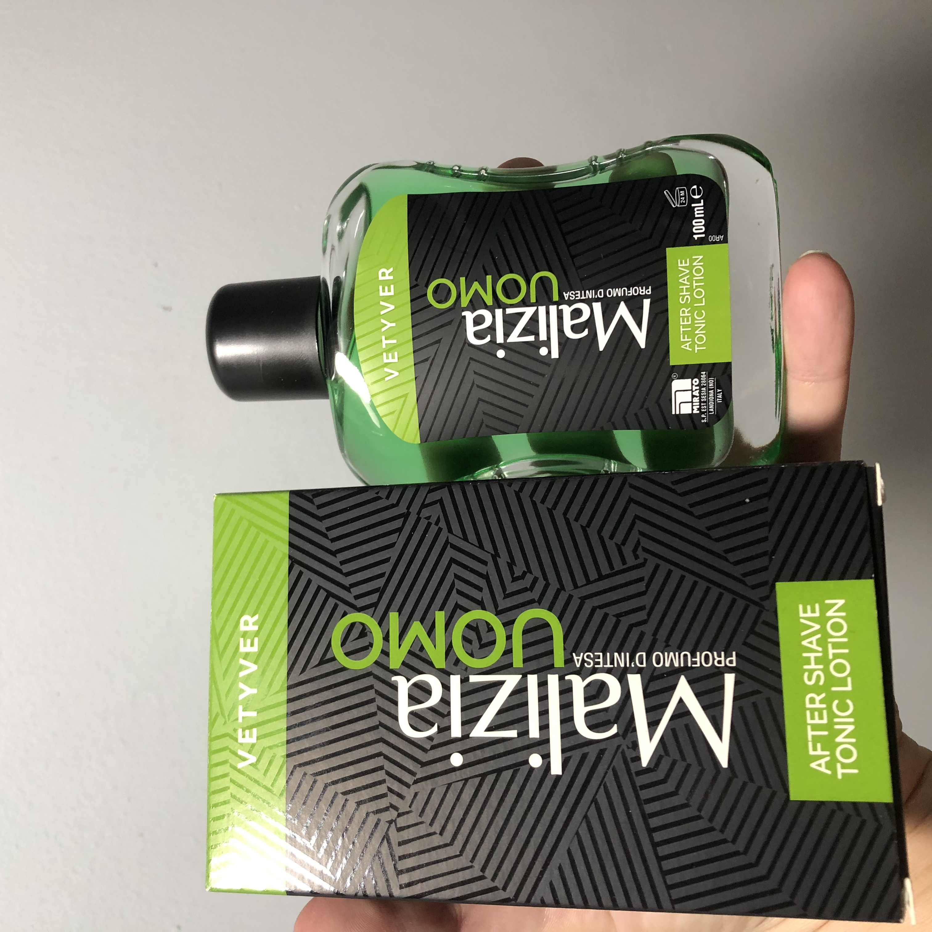 Nước dưỡng sau cạo râu Malizia Vetyvedre After Shave 100 ml