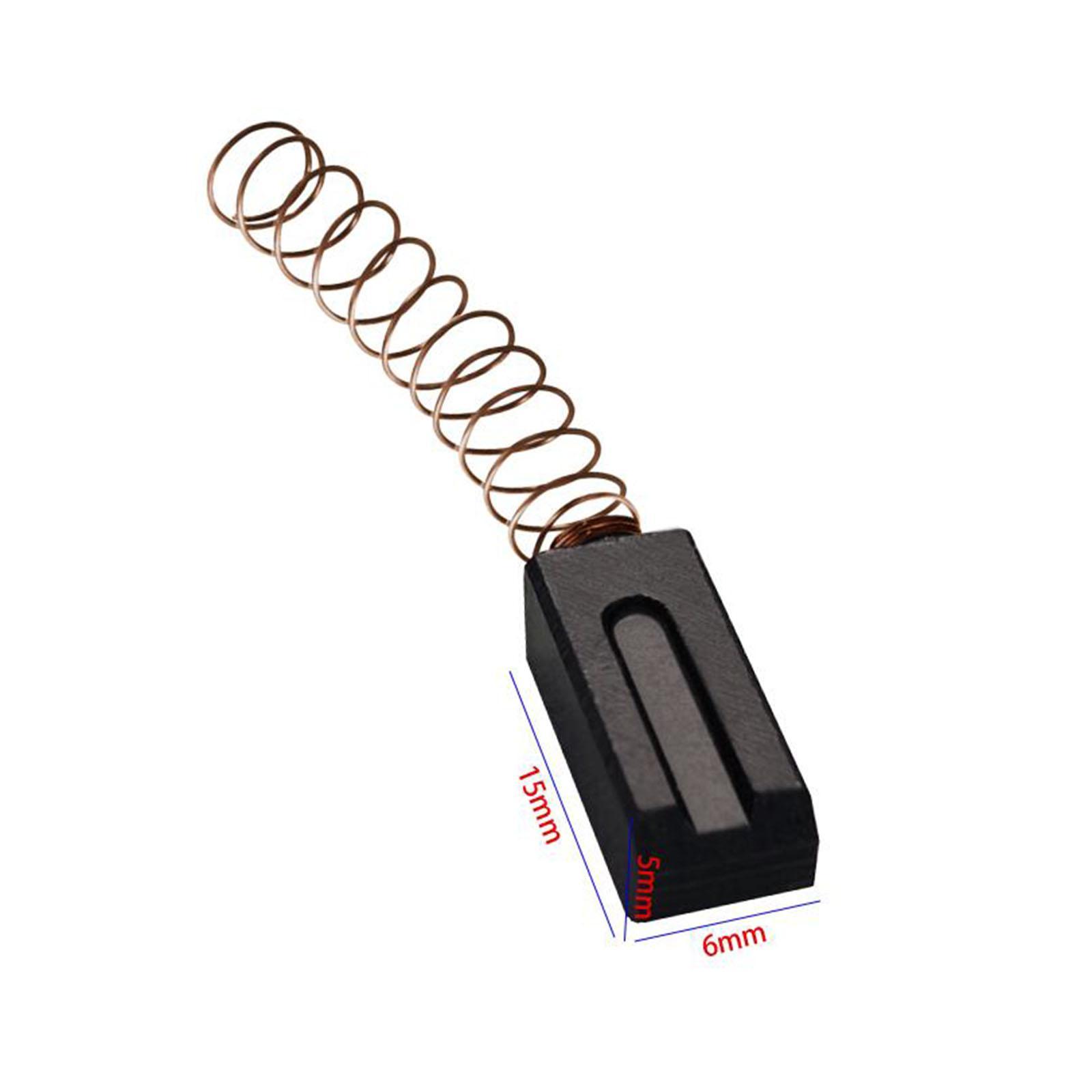 2x Carbon Brush for Hot Air Welding Carbon Brush for Hot Air Welding Machine to Install Black Replace Carbon Brush Carbon Brush