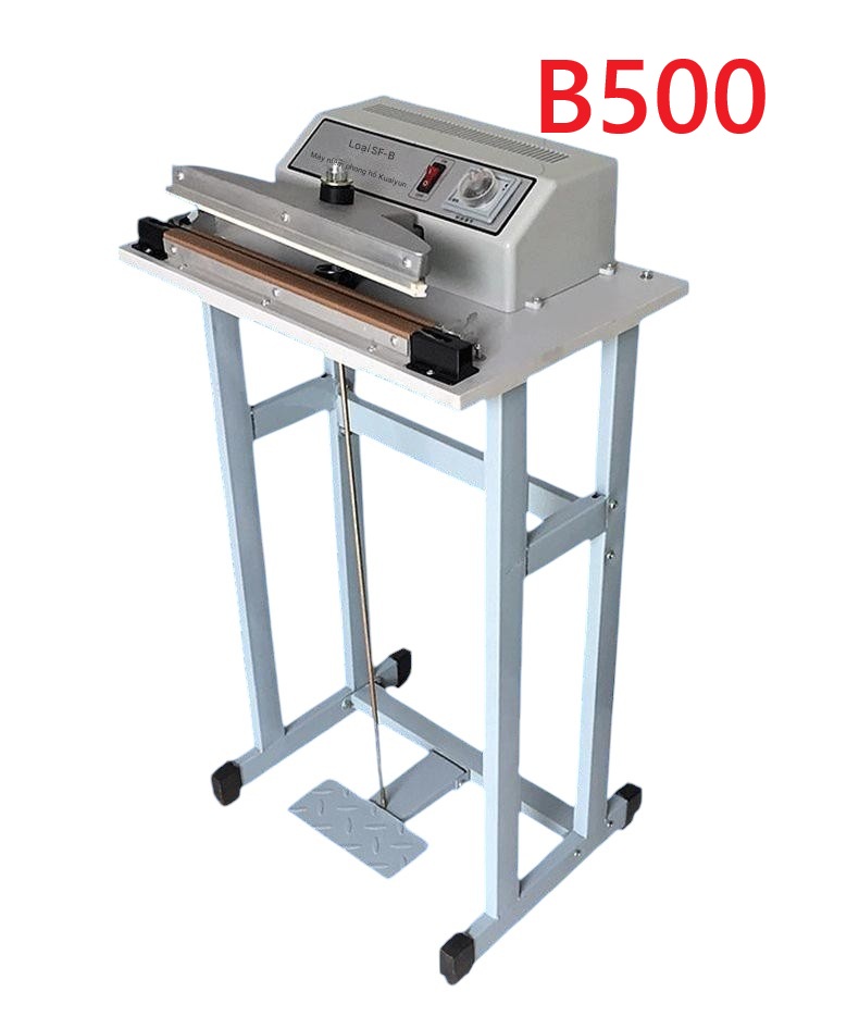 Máy Hàn Miệng Túi Dập Chân Ruixiang SF-B300 / SF-B500 – 30cm & 50cm, Hàn Nhanh, Công Nghiệp - hàng nhập khẩu