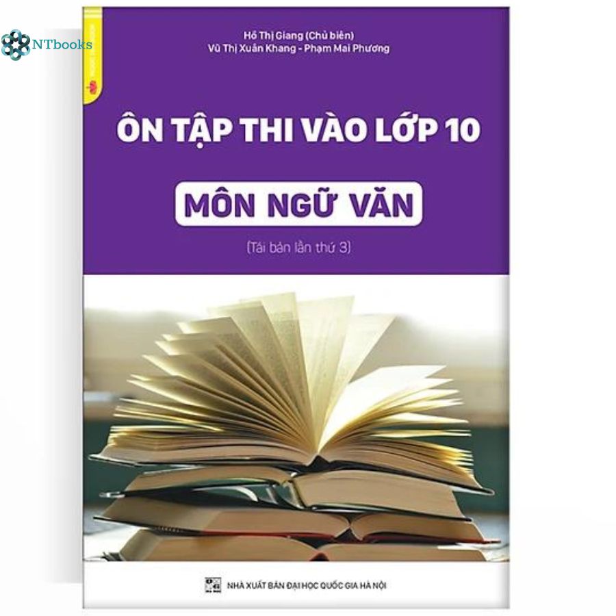 Combo 3 cuốn ôn thi vào 10 môn Toán , Văn, Anh