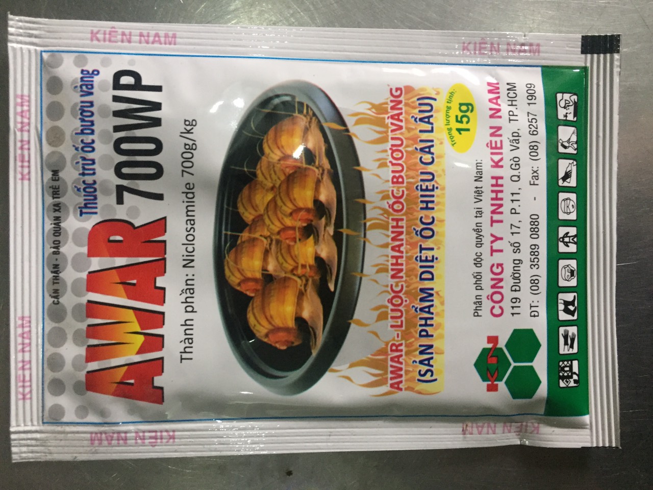 Chế phẩm AWAR trừ Ốc Bươu Vàng diệt sạch nốc ao các loại Ốc