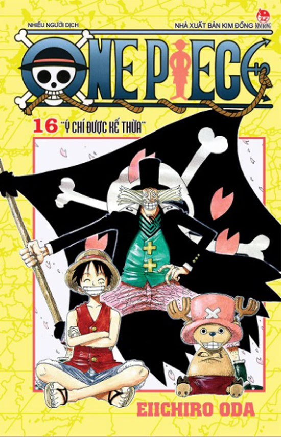 One Piece - Tập 16 - Bìa rời