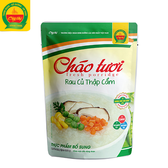 Cháo Tươi Rau Củ Thập Cẩm Cây Thị