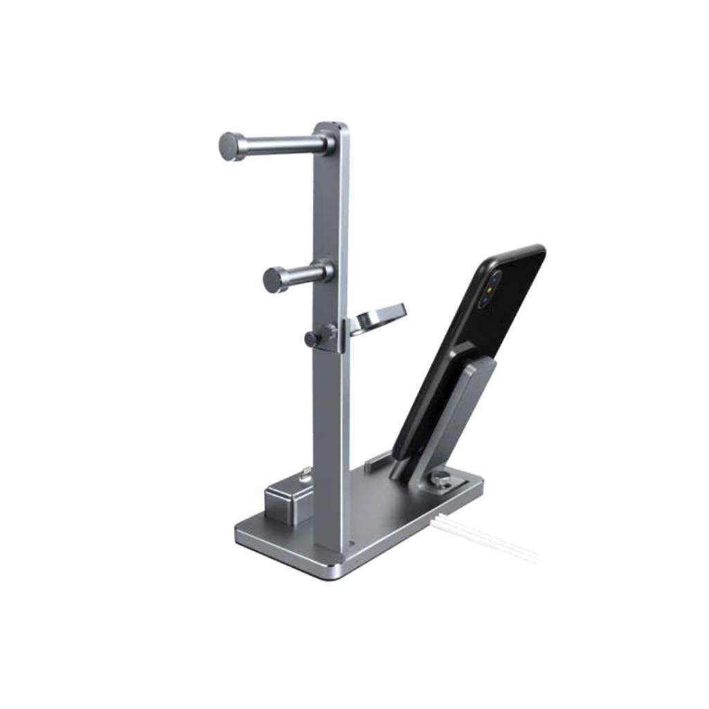 6 in 1 Charging Dock Station Stand for Apple iPhone 6 7 8 X iWatch 1 2 3 Wireless Airpods Wireless Headphone