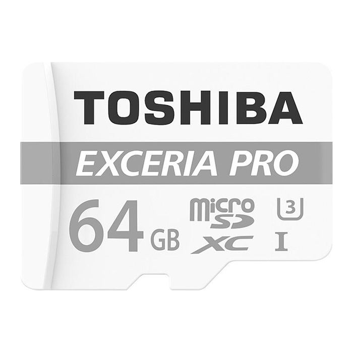 Thẻ Nhớ MicroSDXC Toshiba Exceria Pro M401 64GB UHS-I U3 4K 95MB/s - Hàng Chính Hãng