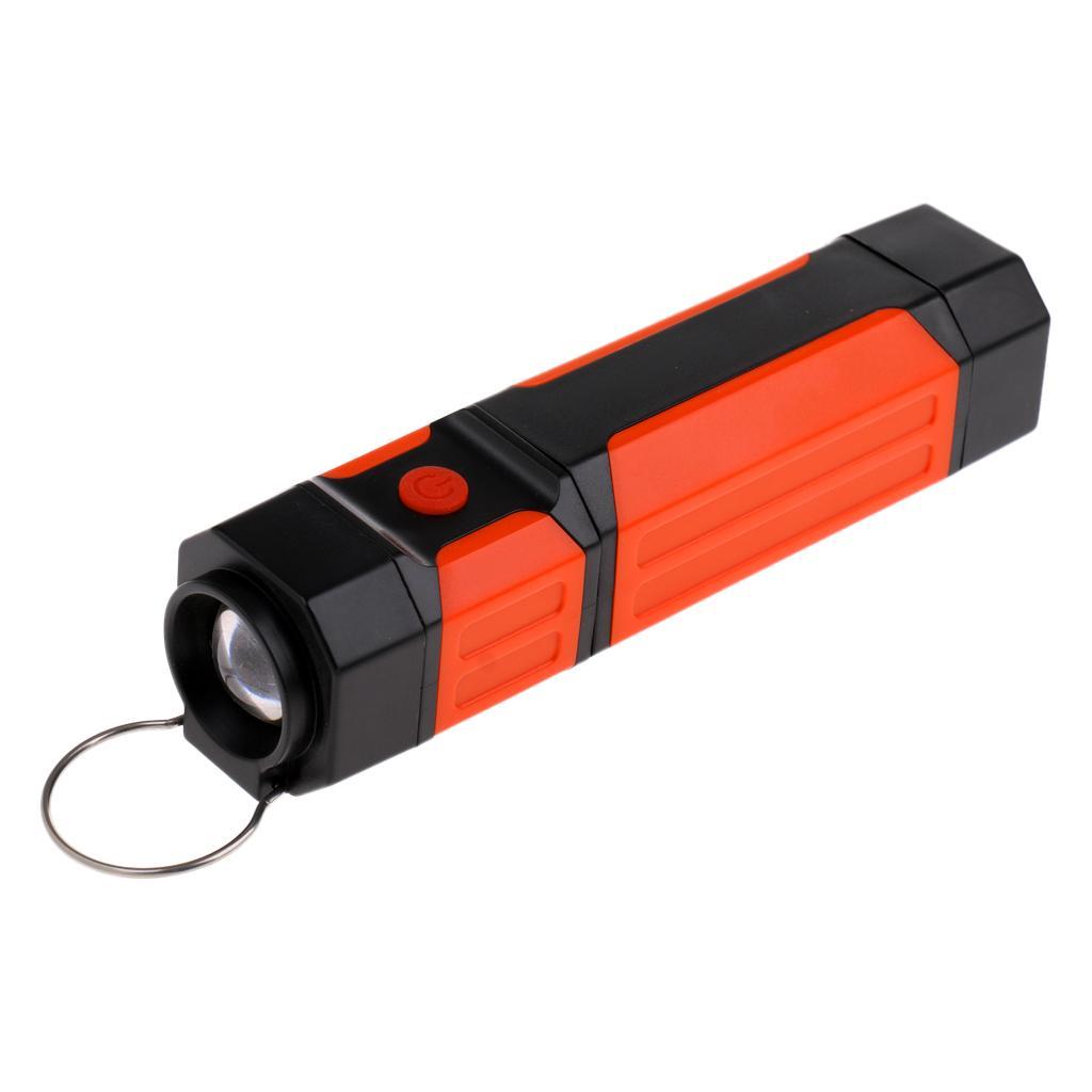 1 Piece Camping COB Magnetic Work Light Flashlight Lamp Hand Torch Touch Comfortable 3.5cm