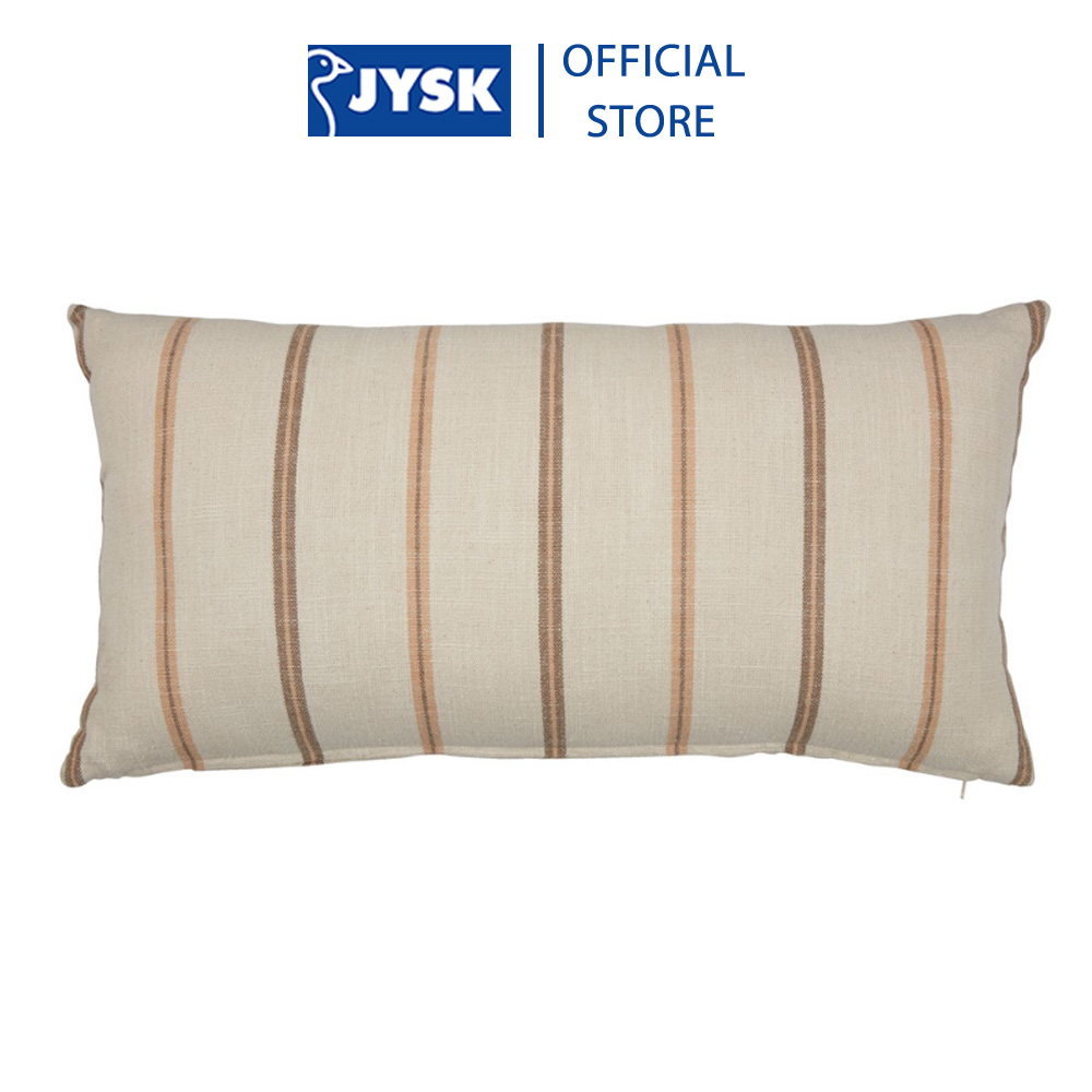 Gối trang trí | JYSK Engklokke | cotton | be/nâu | R30xD60cm