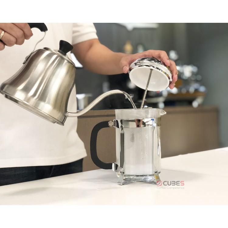 Bình pha cà phê, trà thủy tinh kiểu Pháp French Press | PHIN NÉN THỦY TINH 350ml 650ml 800ml