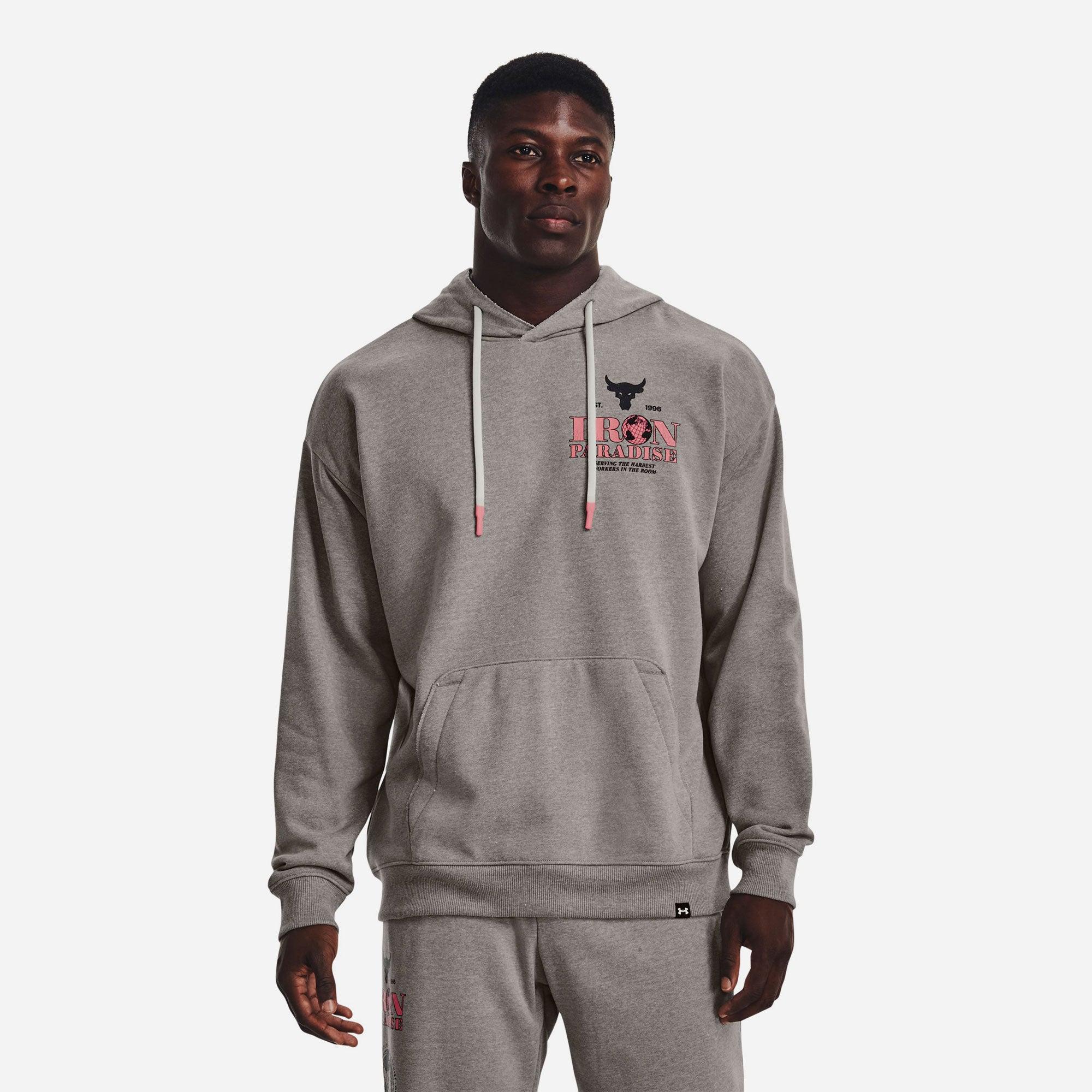 Áo hoodie thể thao nam Under Armour Pjt Rck Hg Hwt Terry Hdy - 1373562-294