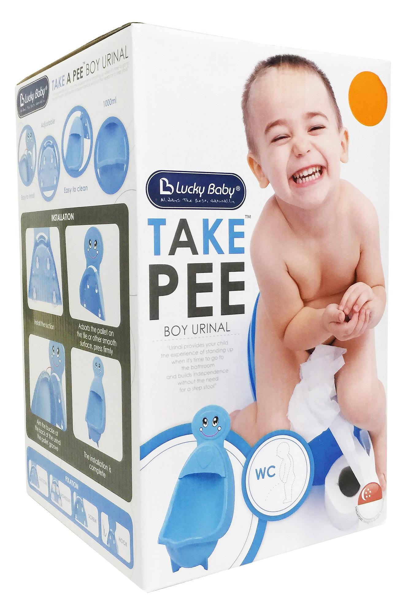 Bô tiểu bé trai Take Pee Boy Urinal Lucky Baby