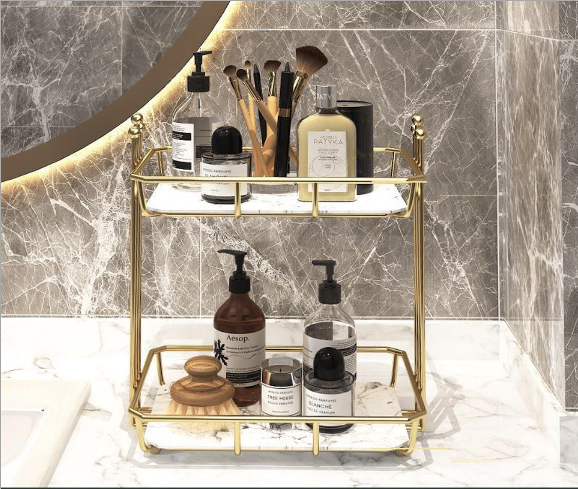 Kệ 2 tầng nhà tắm MARBLE QUEEN RACK