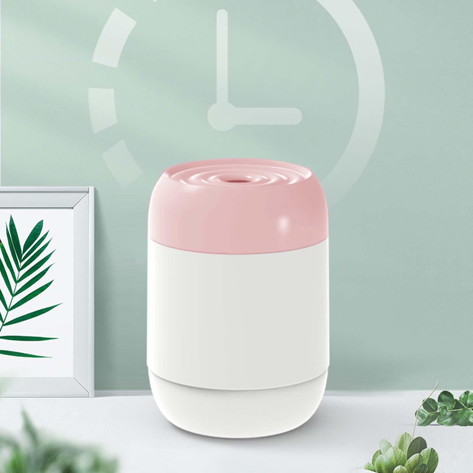 Cool Mist Humidifier with Night Light, 220ml USB Humidifier for Bedroom, Home, Office, Baby Room