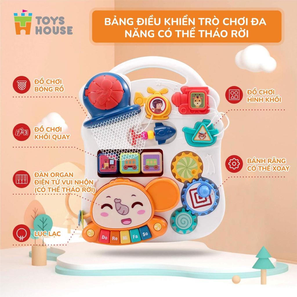 Bàn chơi đa năng có nhạc kiêm xe tập đi 2 trong 1 Toyshouse N6038 - người bạn đồng hành thân thiết của bé