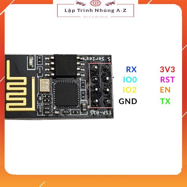 [Lập Trình Nhúng A-Z][114] Mạch Thu Phát Wifi ESP8266 ESP-01S