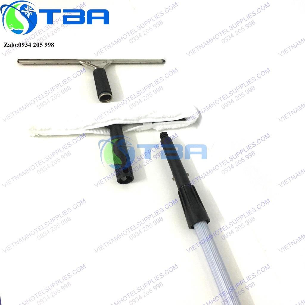 Bộ cây lau kính nối dài 1,2m thân hợp kim nhôm cao cấp