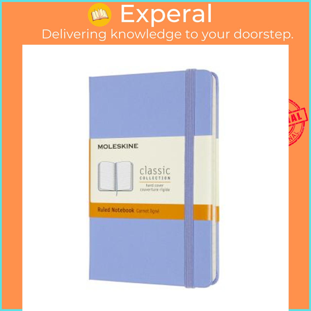 Sách - Moleskine Pocket Ruled Hardcover Notebook: Hydrangea Blue by Moleskine (paperback)