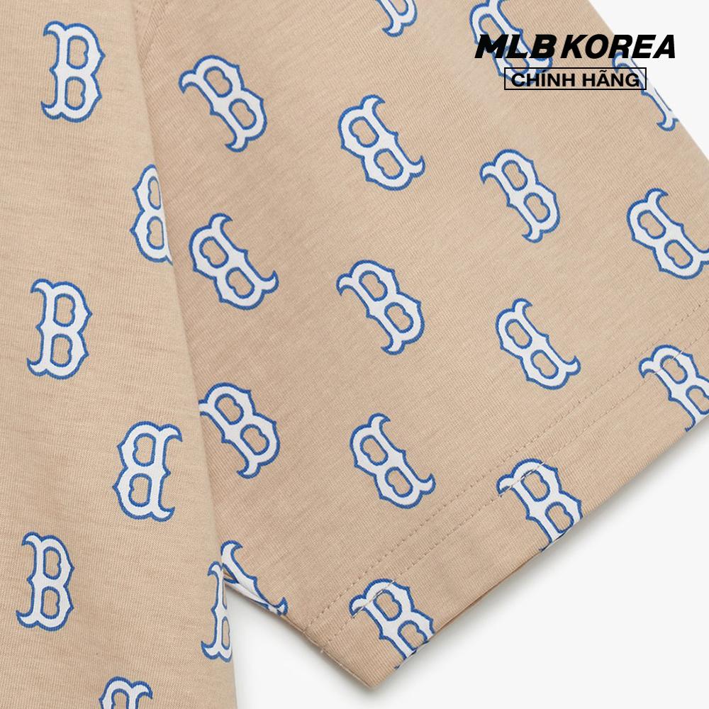 MLB - Áo thun unisex cổ tròn tay ngắn Classic Monogram Front Pattern 3ATSM1133-43SAL