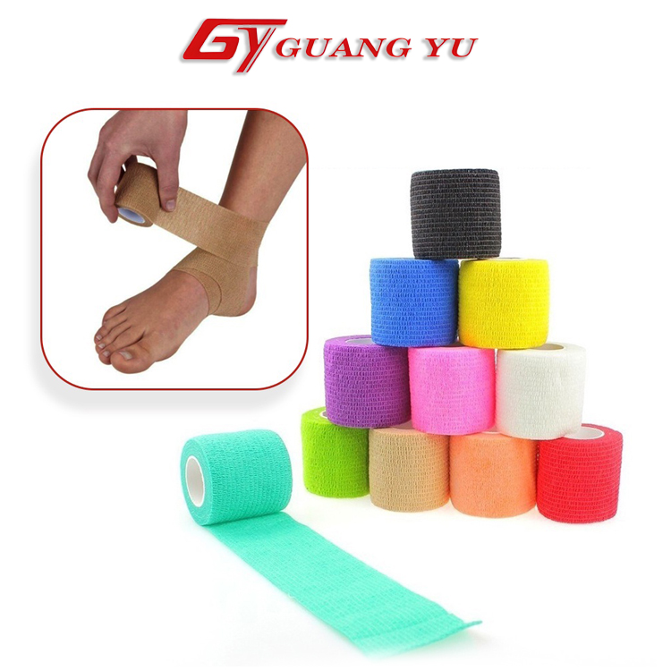 Băng cuốn chấn thương tự dính, phục vụ y tế thể thao rộng 5cm dài 4.5m