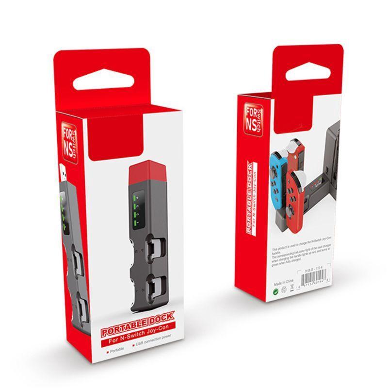 Bộ sạc không dây cổng USB cho Nintendo Switch Joycon chuyên dụng