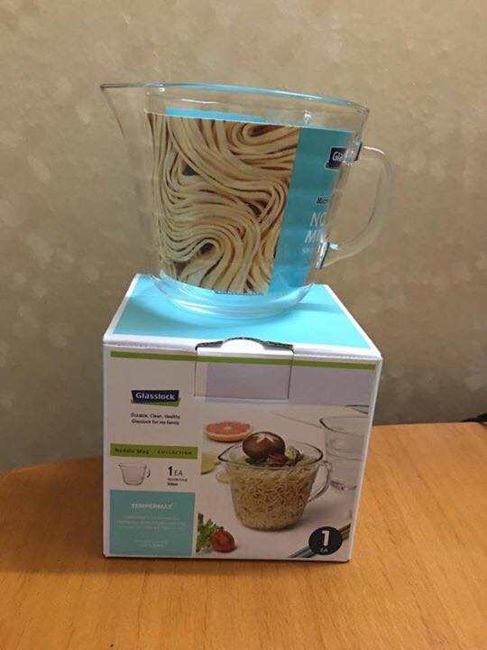 cốc thủy tinh có vạch chia glassloc hàn quốc gl1475