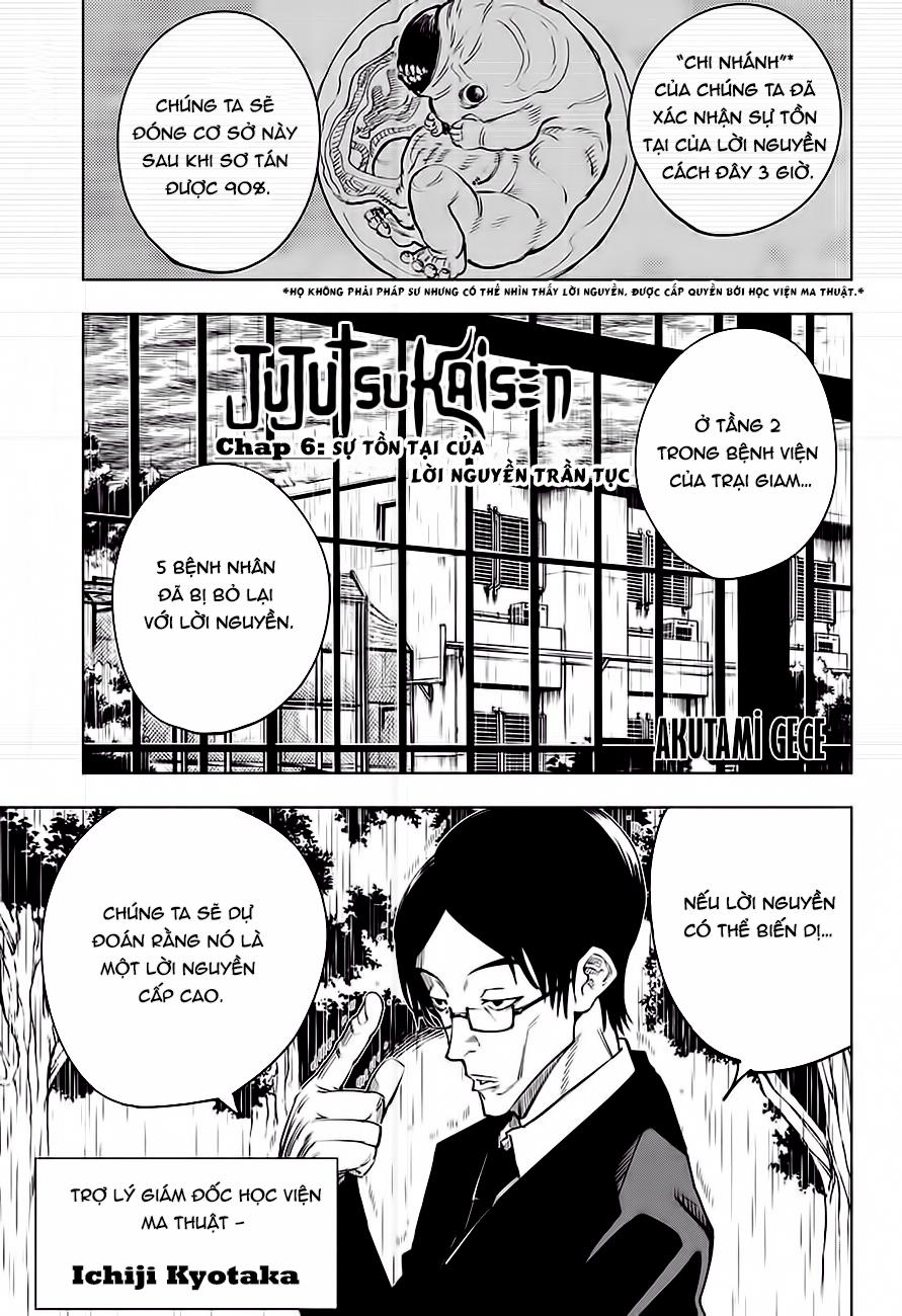jujutsu kaisen - chú thuật hồi chiến chapter 6 4