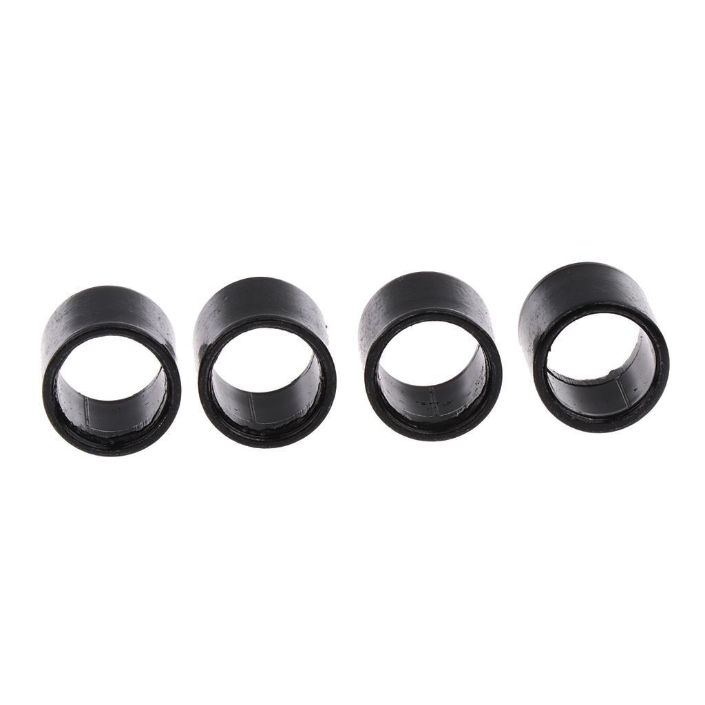12 Pieces Metal Longboard Skateboard Bearing Spacers Hardware Accessories 10mm x 10mm
