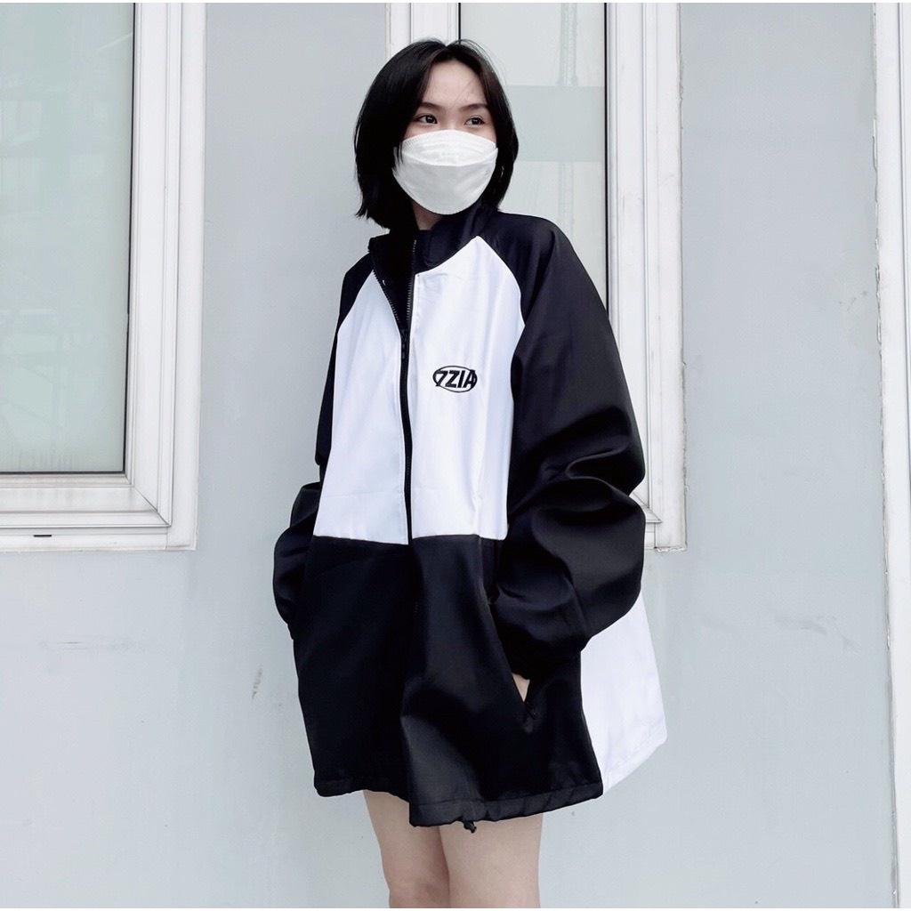 Áo khoác dù nam mẫu 7Zia Sevenzia unisex form rộng - shop MAYLAN