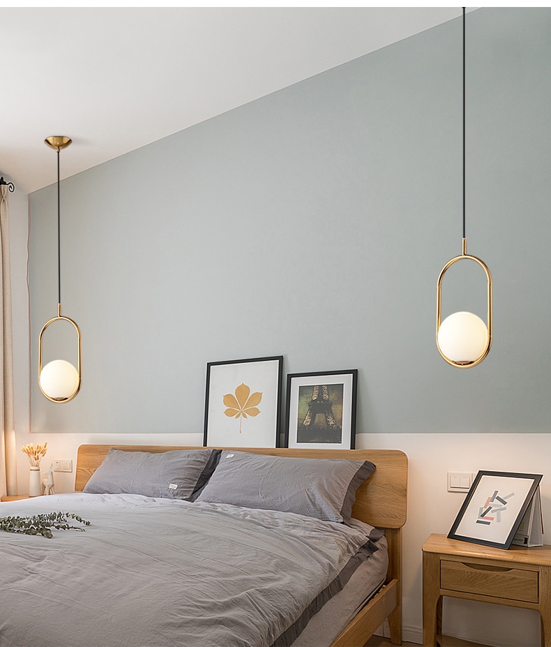 Combo 2 đèn thả trang trí LIZI độc đáo kèm bóng LED chuyên dụng