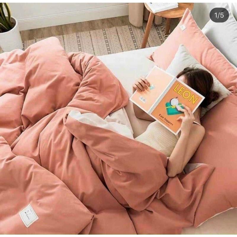 Sét bộ 4 món cotton tici hàng nhập- loại 1