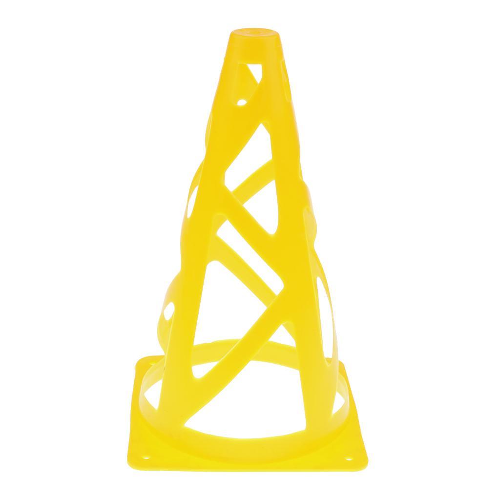 5 Pieces 9'' PE Sport Training  Cone For Soccer Football Basketball